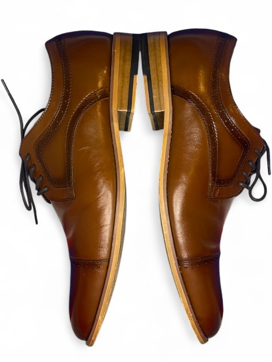 Stacy Adams Other - Stacy Adams Size 10 Men's Dickinson Cap Toe Oxford Shoe Cognac 12 D Shoes